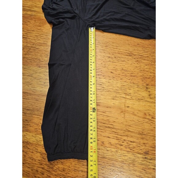 Barefoot dreams Blouse LUXE MILK JERSEY Long Sleeve Split Neck Size Large Modal - Picture 6 of 9